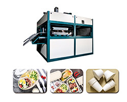 1500kg/day Fully Automatic Biodegradable Tableware Making Machine Rice Straw