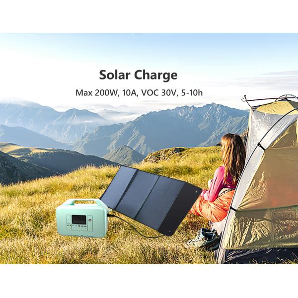 LiFePO4 Battery 2000w 220V Pure Sine Wave Portable Energy Solar Generator Power Station
