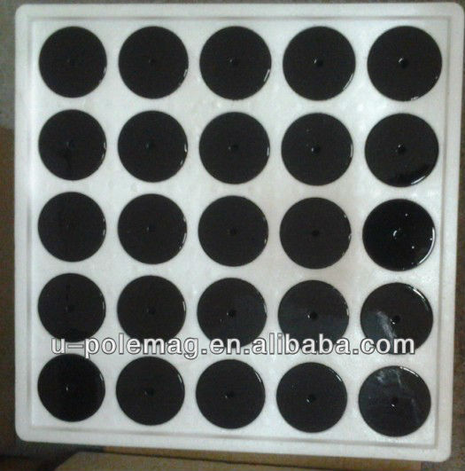 Disc Neodymium Magnet Custom Size M6 M8 Rubber Coated Pot Magnet