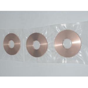 Mechanical Polished / Ground Tungsten Copper Alloy Parts 60%-95% Purity