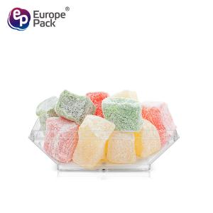 Disposable square multi-purpose mini plastic ps sauce dish for catering