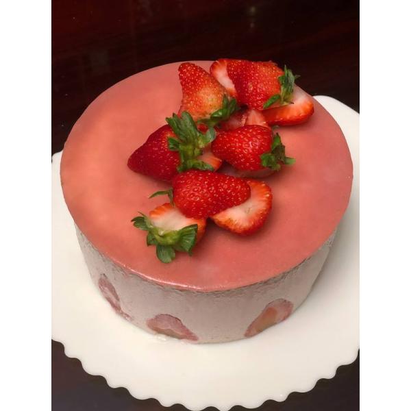Custom Soft Cake Cookies 120g Strawberry Mousse Cake Mygou