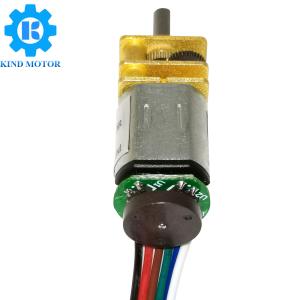 12mm N10 n20 n30 6v 12v micro brushes gearmotors with encoder