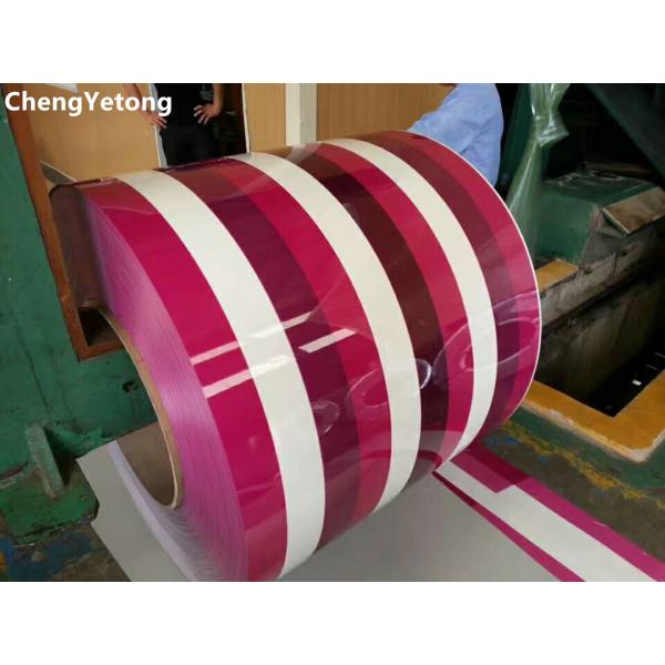 Household Appliance Cold Rolled Stainless Steel Coil With SMP Coating Pattern