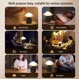 Cute Umbrella Design Touch Control LED Table Lamp With Adjustable High/Low