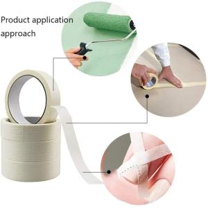 50 Yards Custom Masking Tape , No Residue Painters Tape 0.125mm Thickness