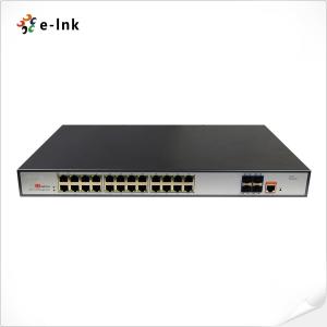 China L3 Managed PoE Switch: 24-Port 10/100/1000Base-T PoE+ with 4x10G SFP+ ports on sale