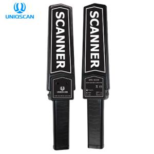 Uniqscan Portable Security Metal Detector Wand , Portable Metal Detector 9V
