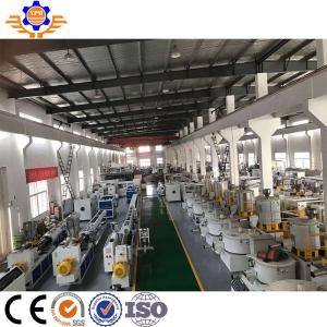 Conical Single Screw PP Pipe Extrusion Line 20 - 110mm Plastic Pipe Production