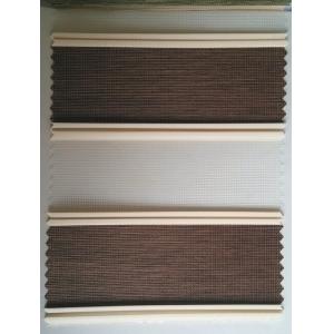 Plain Polyester Zebra Blinds Fabric , 3m Horizontal Roller Zebra Blinds