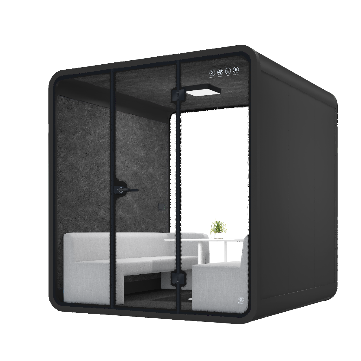 Cheap Multi Person Acoustic Office Pod Durable Modular Meeting Pod Customized for sale