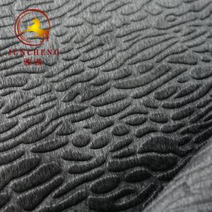 2017 New Hot Fashion Embossed Fabric super soft velour with tc for sofa and