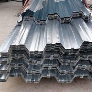 Red 40g Galvanized Steel Corrugated Roof Panel 120cm AISI