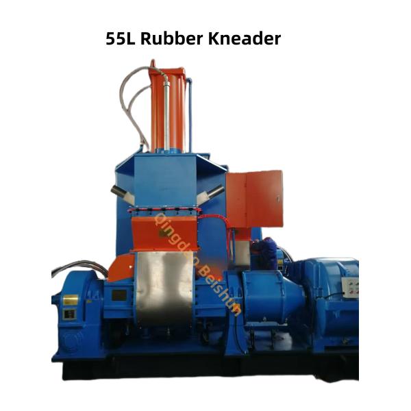 Quality 55L Mixing Chamber Rubber Kneading Machine Rubber Mixer Uses PLC To Automatically Control Mixing Time wholesale
