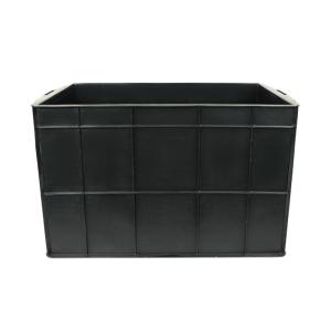 Solid Box PP Plastic Transport Logistic Crate with Durable Design and Customized