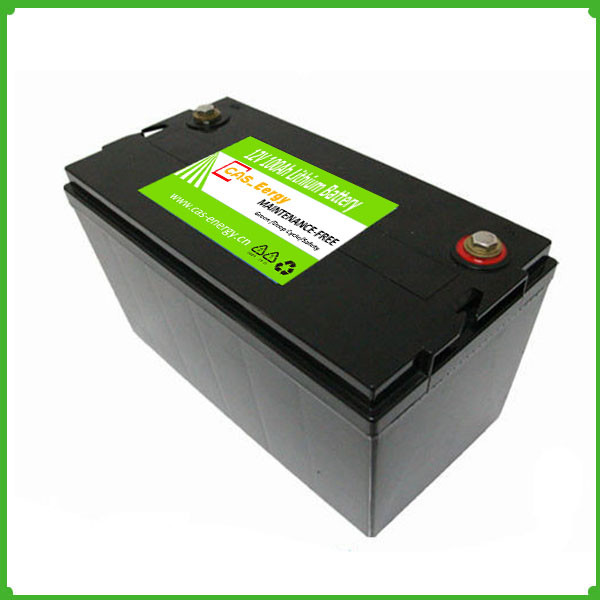 Quality Deep cycle rechargeable 12V  100Ah lithium ion solar energy storage lifepo4 12V  battery wholesale