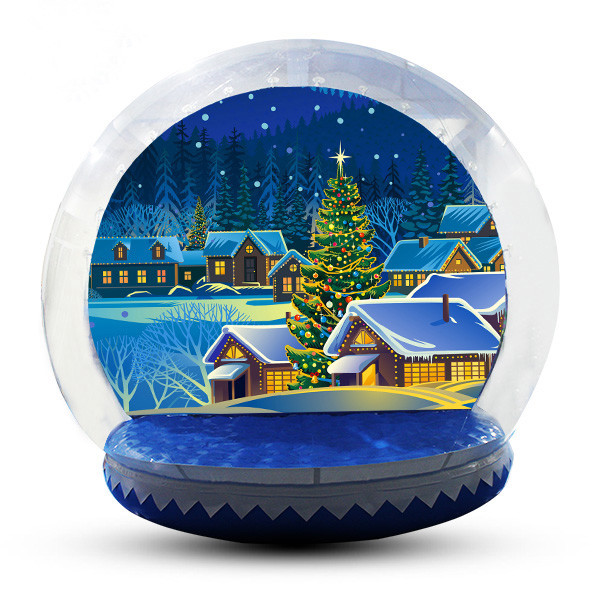 Quality 5m Customized Inflatable Snow Globe For Party / Event / Promotion wholesale
