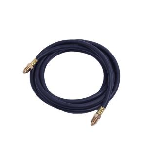 Welding Torch Rubber Gas Hose with Argon CO2 Flowmeter Regulator Length 12/25/50