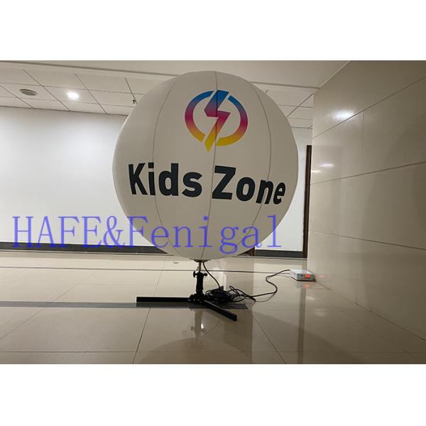 Quality 3m Decorations Inflatable LED Light Balloon Outdoor Custom Stand 400W RGB wholesale