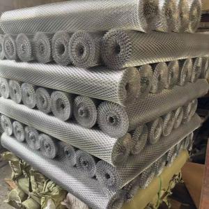 Construction Industry Ss Expanded Metal Mesh / anodizing Expanded Mesh Sheets