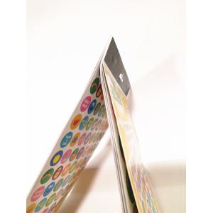 China Small Kids Well Kiss Cut Sticker Printing Gluing Binding Rectangle Circular Shape on sale