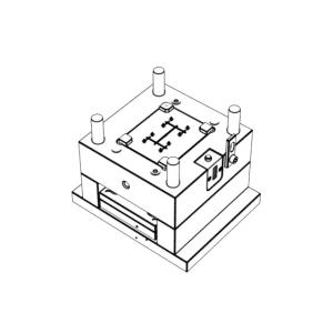 POA Transparent Knob Tail Cap (1*8) No.22727-C ABS Injection Molding