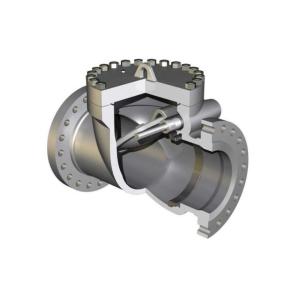 GGG 40.3 Ductile Iron Ball Check Valve With Two Flanged Pieces