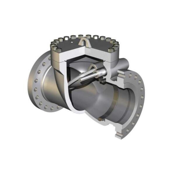 Quality GGG 40.3 Ductile Iron Ball Check Valve With Two Flanged Pieces wholesale