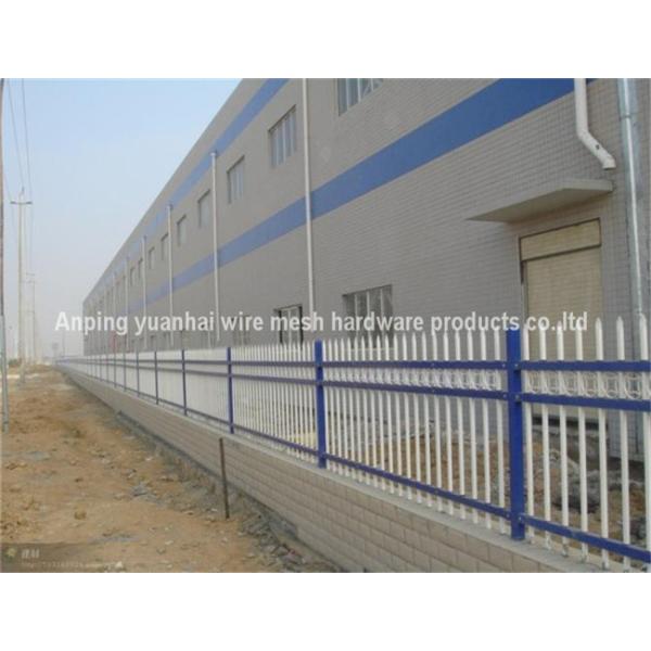 Quality Soft Steel Palisade Fencing Eco Friendly Rodent Proof For Nursery School wholesale