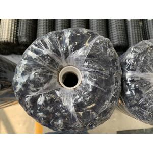 Black Ground Stabilisation Mesh Fiberglass Geogrid for Cement Pavement