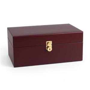 Custom Luxury Decorative Box With Solid Wood MDF High End Design