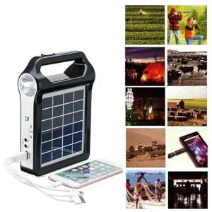Portable Solar Energy Power Lighting Kit Off Grid Mini Small House Home