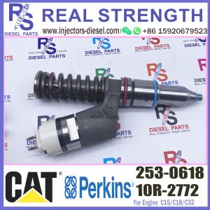 China Diesel C15/C18/C32 Engine 253-0618 10R-2772 Fuel Injector common rail injector Original on sale