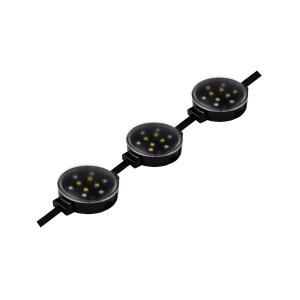 0.3W Epistar Chip 50mm RGB LED Point Light Waterproof Outdoor IP67 with PC Body