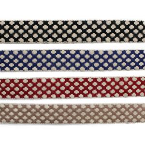 Garments Bags 40mm Polyester Webbing Straps Jacquard Ribbon Trim