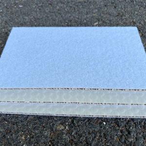 Fabric Lamination 5mm Nonwoven PP Honeycomb Board For Skudo Surface Protection