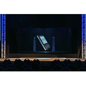 Transparent Musion Eyeliner Foil Holographic Projection System For Holographic