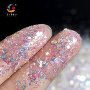 Cheap Bulk Eye Cosmetic Face Glitter Powder Iridescent Chunky Mixes Eco Friendly for sale