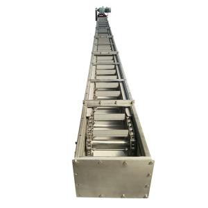 Grain Transport OEM Custom Drag Link Chain Conveyor For Feed Powder Or Pellet