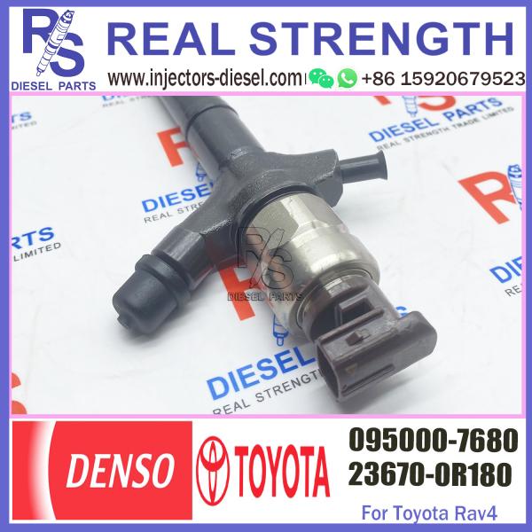Diesel Fuel Injection Nozzle 095000-7680 Common Rail Injector 23670-0R180 For TOYOTA 1AD-FTV 2AD-FTV