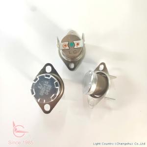 Manufacturer LC KSD301 Bimetal Thermostat, Automatic Reset, PPS Case, Vertical