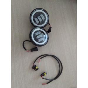 Strong illumination 4.5inch 30w fog lights for Harley Davidson with Angel Eyes