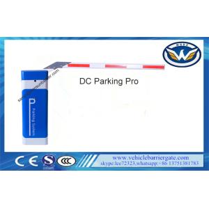 DC 24V Working Voltage Automatic Boom Barrier Two Fence Arm Residential Gate