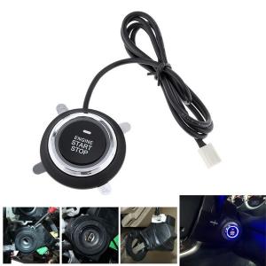 Car Smart button start system Car alarme system with remote controller optional