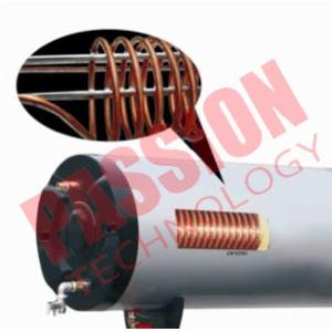 200L Integrated Pressure Copper Coil Pre Heated Solar Water heater Color Steel