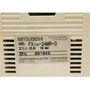 14 Inputs Plc Relay Module Mitsubishi FX1N-24MR-D Main Unit DC 24V 24 DI 16 DO