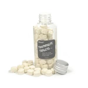 Lemon Teeth Whitening Chewable Toothpaste Tablet Pills Customized For Freshen Breath