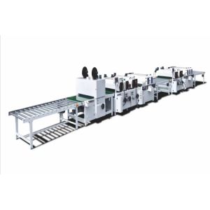 Manual UV Spraying Line Controlled Coating Environment With Electricity Power Source