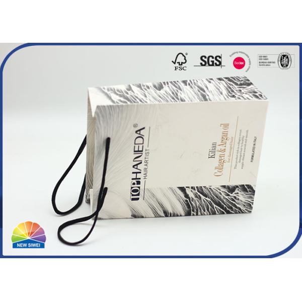 250gsm Customized Logo Coated Paper Gift Shopping Bags Matt Lamination