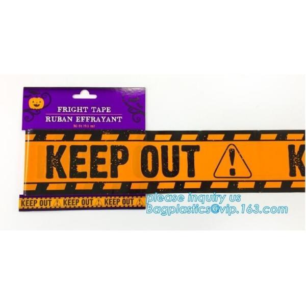 Caution tape halloween underground cable warning tape,Haunted Halloween